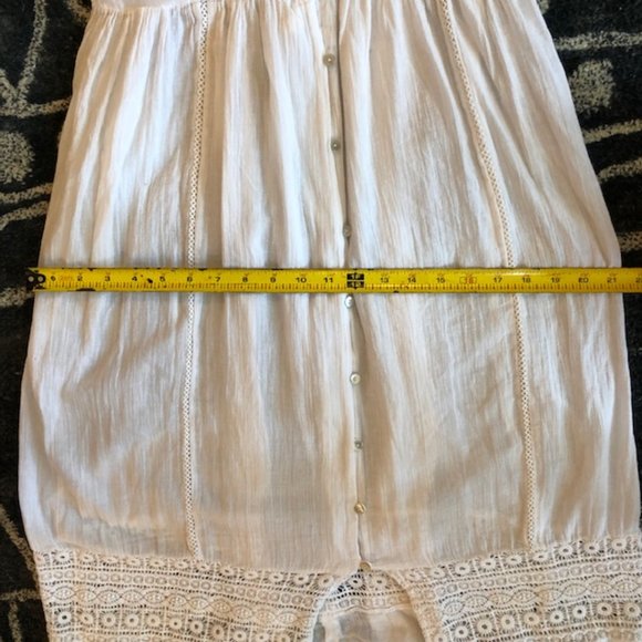 TOPSHOP Lace Frill Midi Dress - Picture 11 of 12